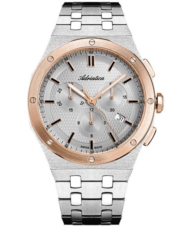 Годинник Чоловічий Adriatica Classic Chronograph A8337.R117CH
