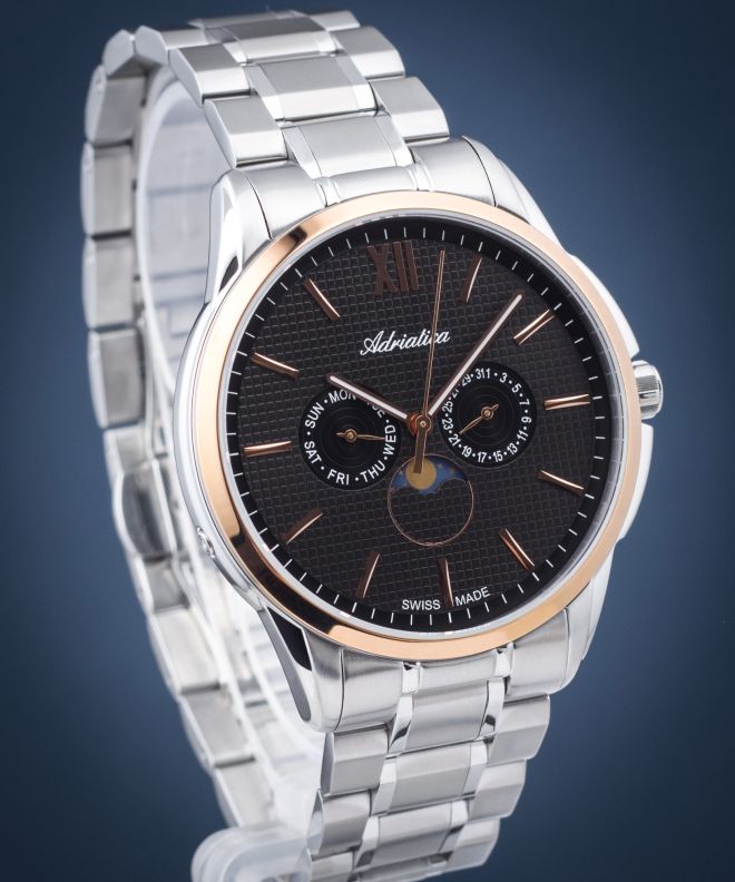 Годинник Чоловічий Adriatica Multifunction A8283.R166QF