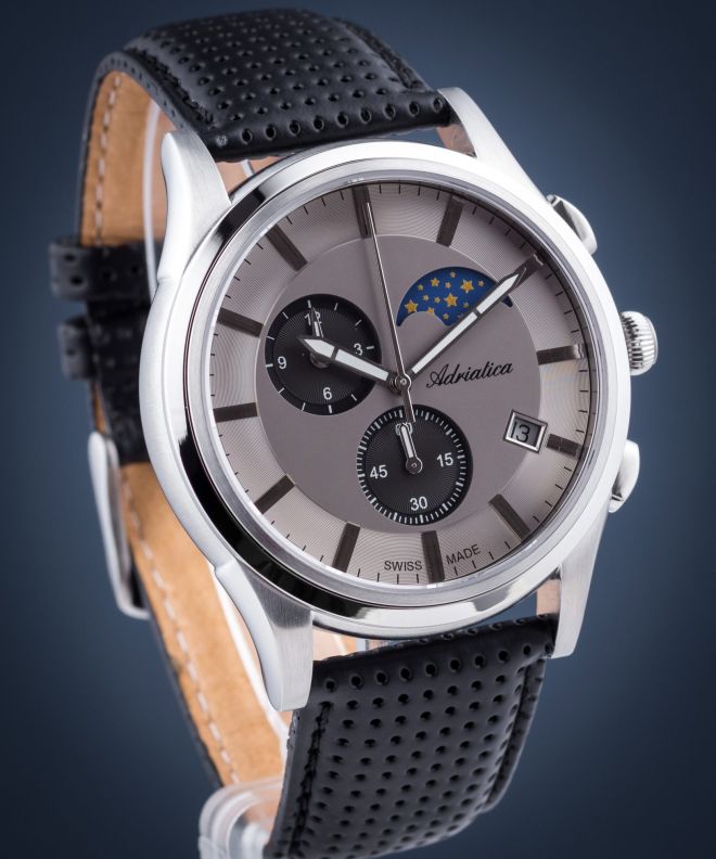 Годинник Чоловічий Adriatica Multifunction Chronograph A8282.5217CH