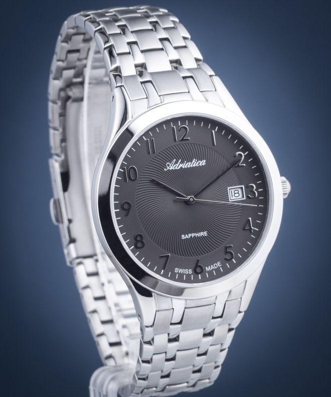 Годинник Чоловічий Adriatica Sapphire A1236.5126Q