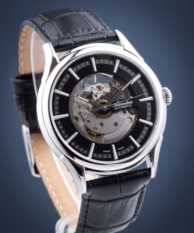 Годинник Чоловічий Adriatica Skeleton Automatic A2804.5214GAS