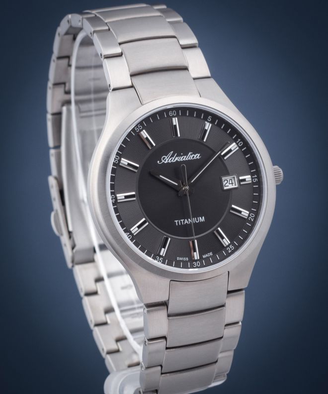Годинник Чоловічий Adriatica Titanium A8329.4116Q