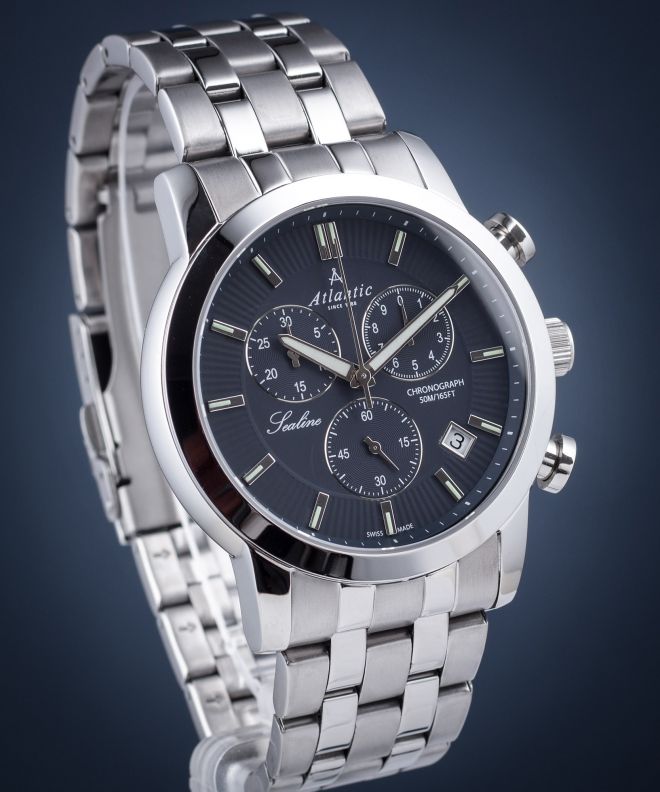 Годинник Чоловічий Atlantic Sealine Chronograph 62455.41.51