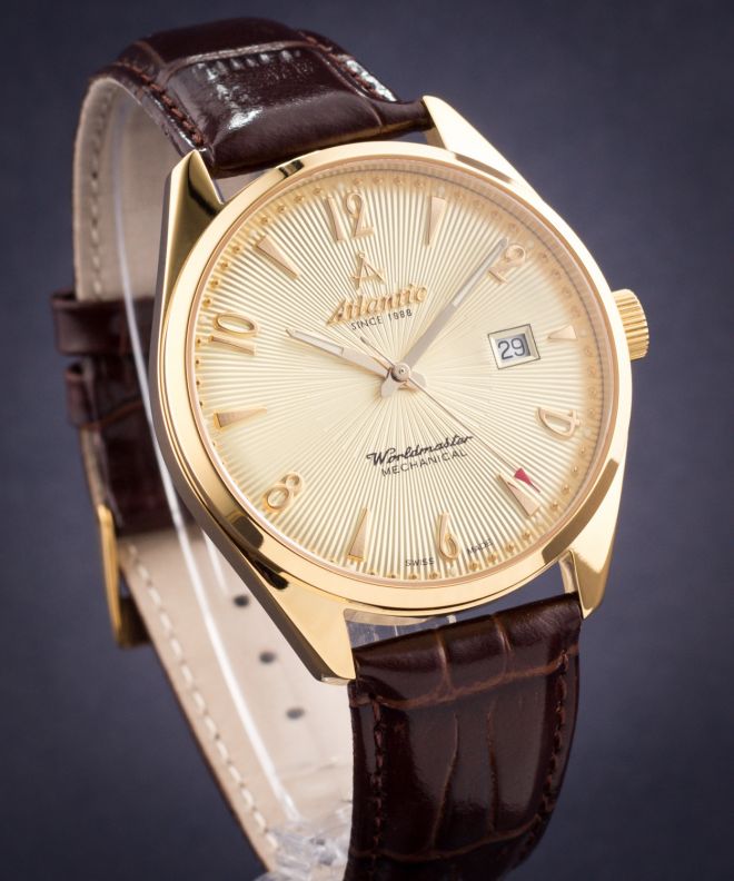Годинник Чоловічий Atlantic Worldmaster Mechanical 51651.45.35G