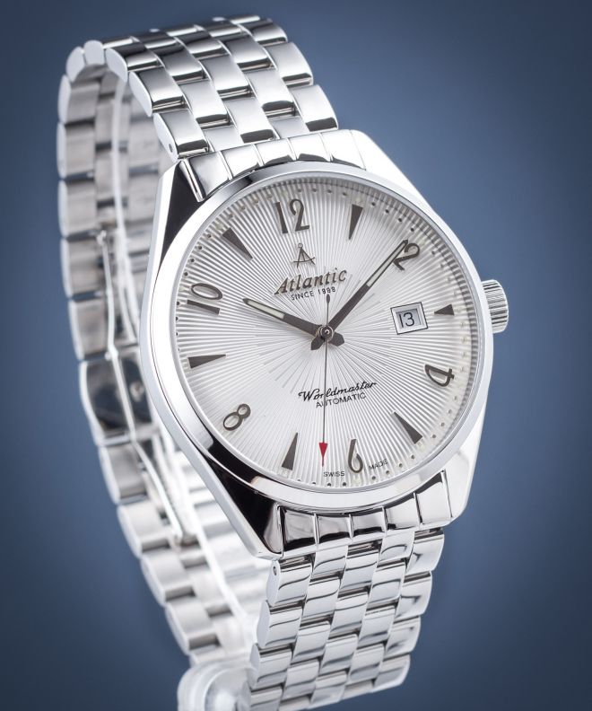 Годинник Чоловічий Atlantic Worldmaster Art Deco Automatic 51752.41.25SM