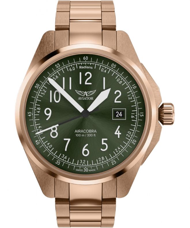 Годинник Чоловічий Aviator Airacobra 43 Type B V.1.38.2.324.5