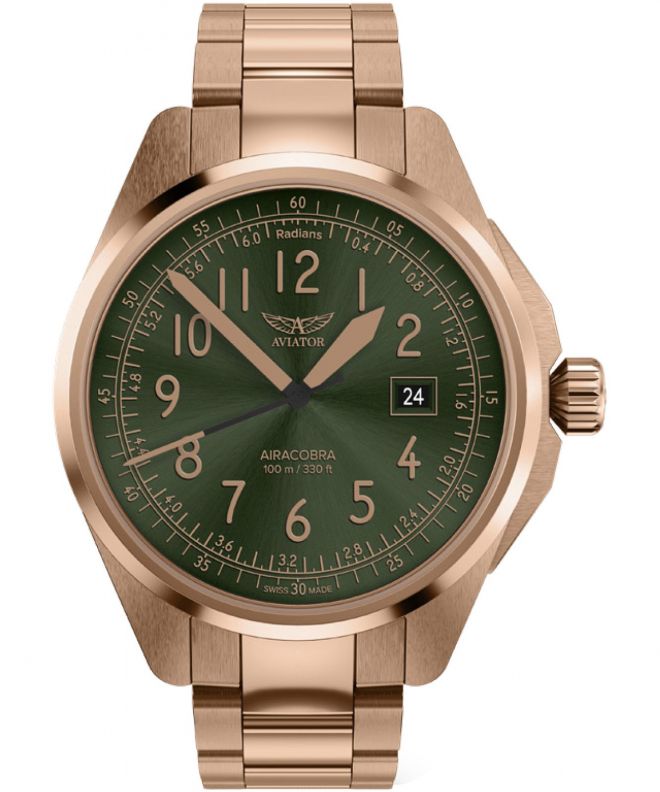 Годинник Чоловічий Aviator Airacobra 43 Type B V.1.38.2.329.5
