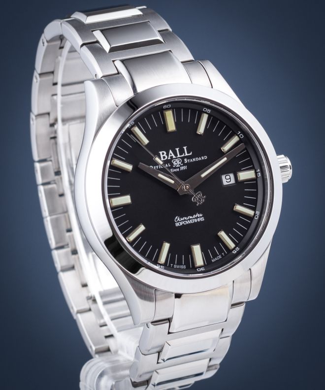 Годинник Чоловічий Ball Engineer M Marvelight Automatic Chronometer NM2128C-S1C-BK