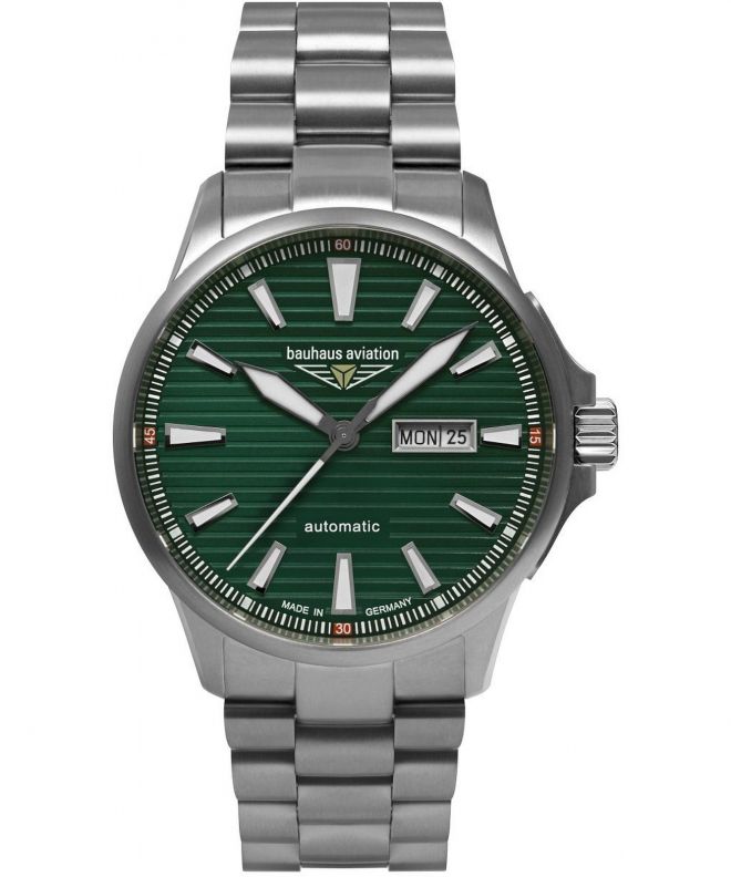 Годинник Чоловічий Bauhaus Aviation Titanium Automatic 2862M-4