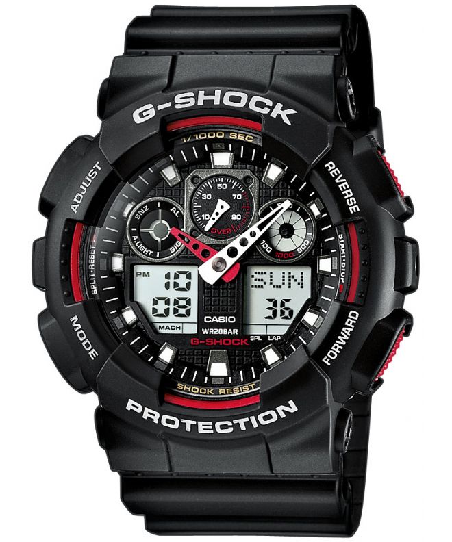 Годинник Чоловічий G-SHOCK Casio GA-100-1A4ER (GA-100-1A4)