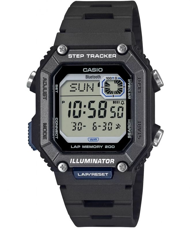 Годинник Чоловічий Casio Timeles Bluetooth Sync Step Tracker WS-B1000-1AVEF