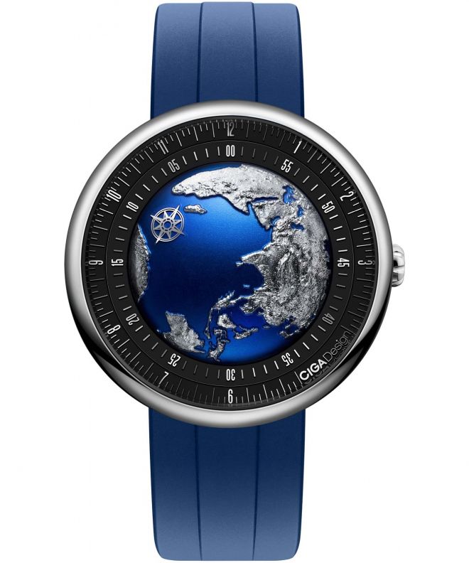 Годинник Чоловічий Ciga Design U Series Blue Planet II Automatic GPHG 2021 U038-SU01-6U