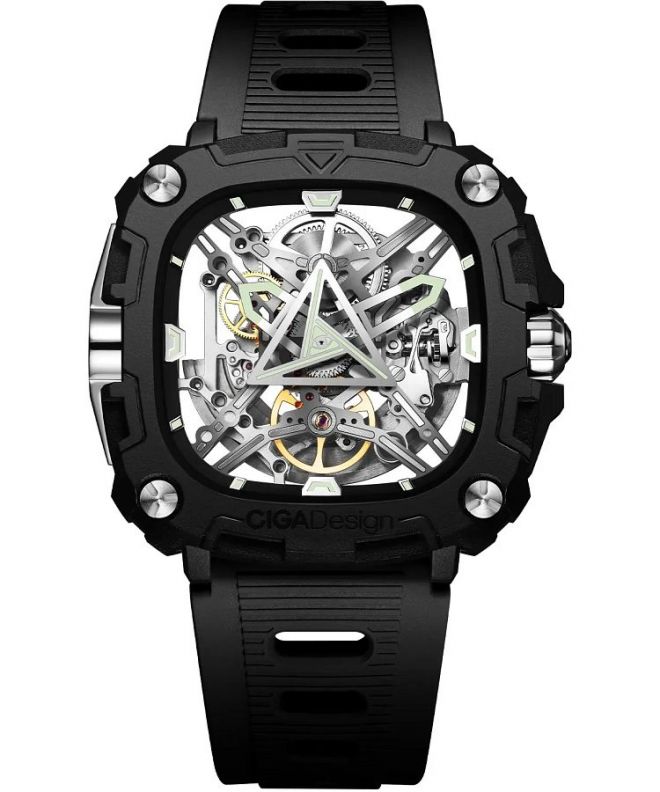 Годинник Чоловічий Ciga Design X Series Eye of Horus Skeleton Automatic X051-BS01-W5B