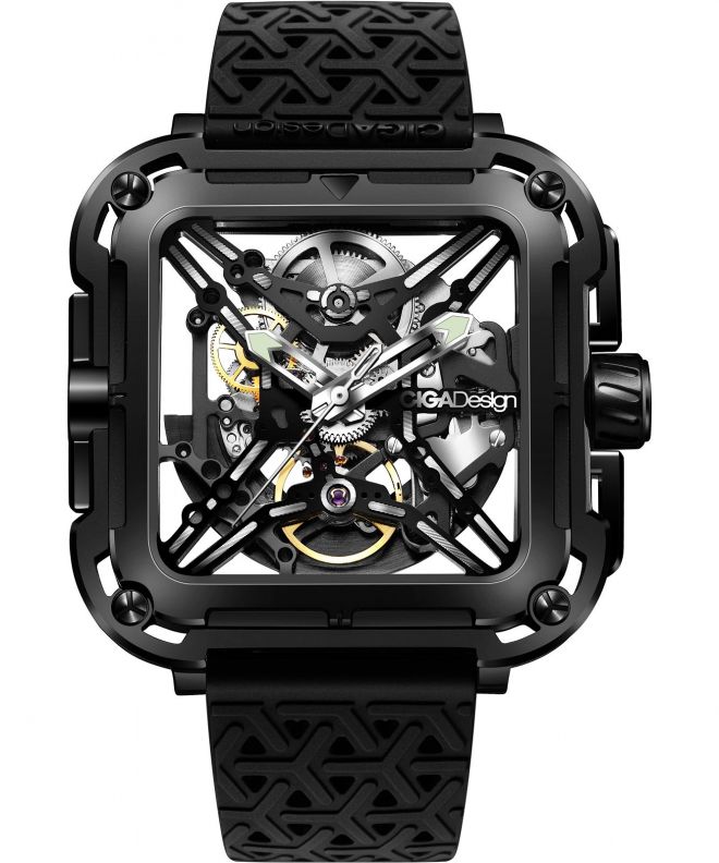 Годинник Чоловічий Ciga Design X Series Gorilla Skeleton Automatic X011-BB01-25BK