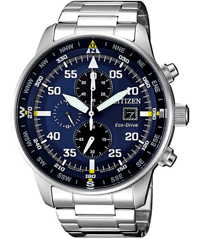 Годинник Чоловічий Citizen Aviator Chrono Eco-Drive CA0690-88L