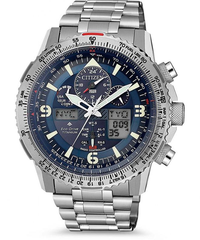 Годинник Чоловічий Citizen Promaster Sky Radio-Controlled Eco-Drive JY8100-80L