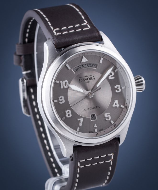 Годинник Чоловічий Davosa Newton Pilot Day-Date Automatic 161.585.15