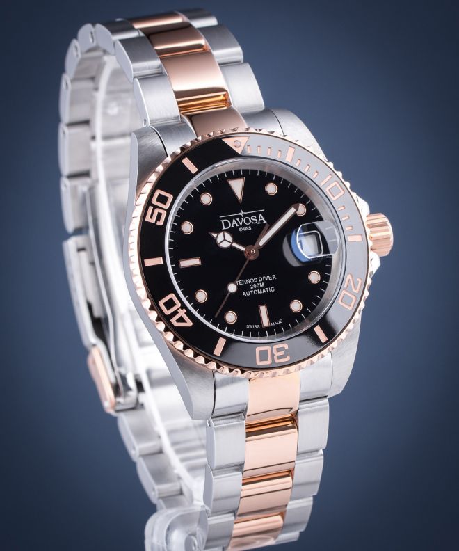 Годинник Чоловічий Davosa Ternos Ceramic Automatic 161.555.65