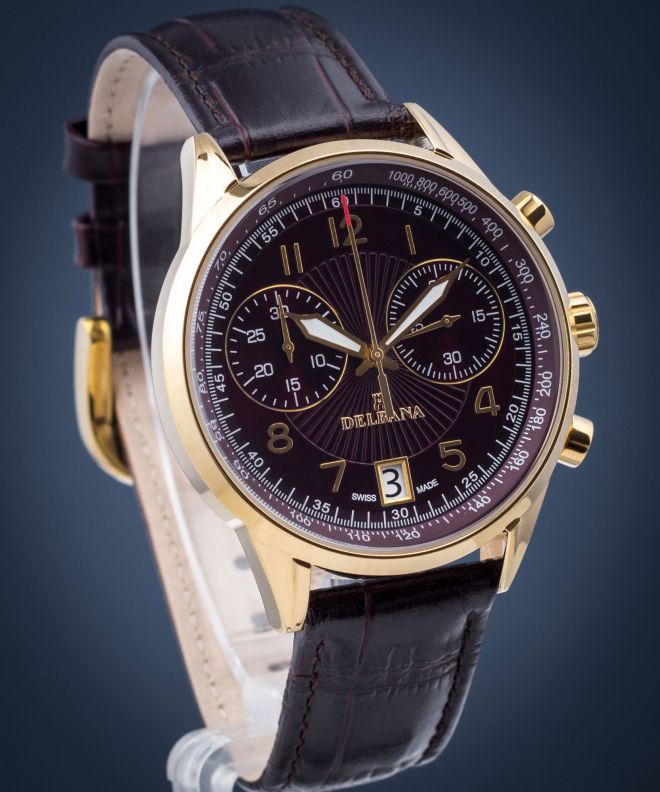 Годинник Чоловічий Delbana Retro Chronograph 42601.672.6.104