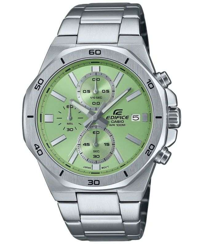 Годинник Чоловічий Casio Edifice Momentum Chronograph EFV-640D-3AVUEF
