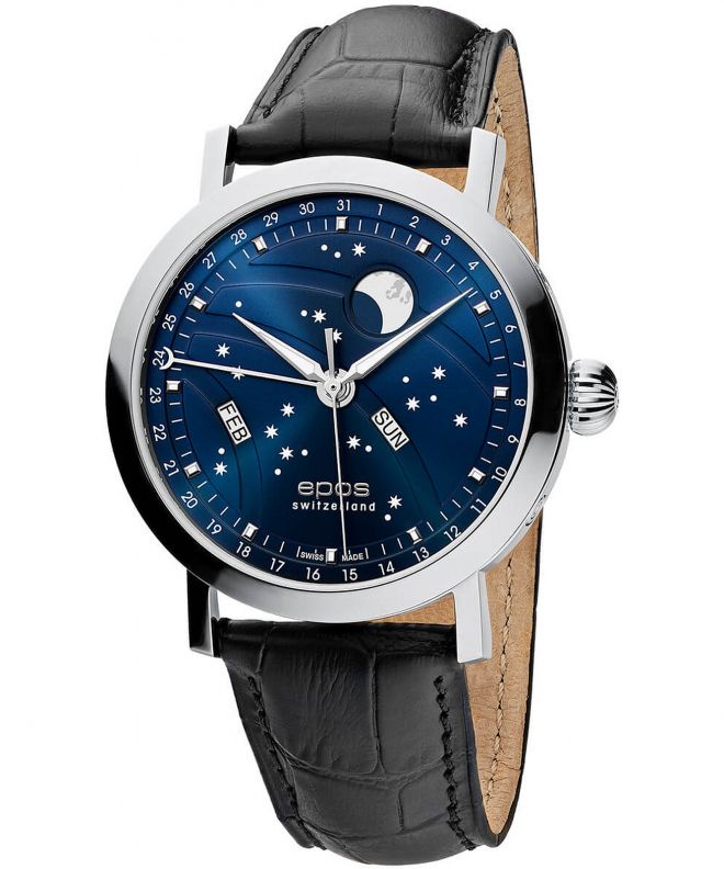 Годинник Чоловічий Epos Oeuvre d'Art Big Moon Automatic 3440.322.20.16.25
