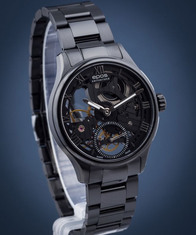 Годинник Чоловічий Epos Originale Skeleton Limited Edition 3500.169.25.25.35