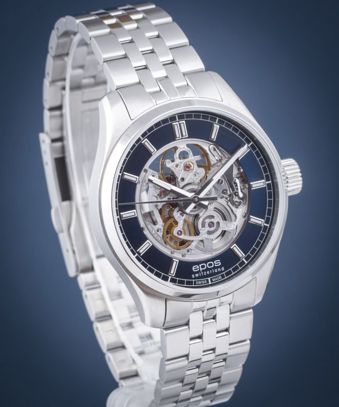 Годинник Чоловічий Epos Passion 3501 Skeleton 3501.135.20.16.30
