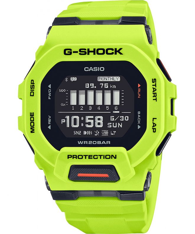 Годинник Чоловічий Casio G-Shock G-Squad Bluetooth Sync Step Tracker GBD-200-9ER