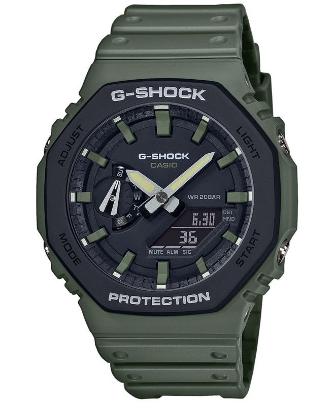 Годинник Чоловічий Casio G-Shock Octagon Original Perfect Balance Carbon Core Guard GA-2110SU-3AER
