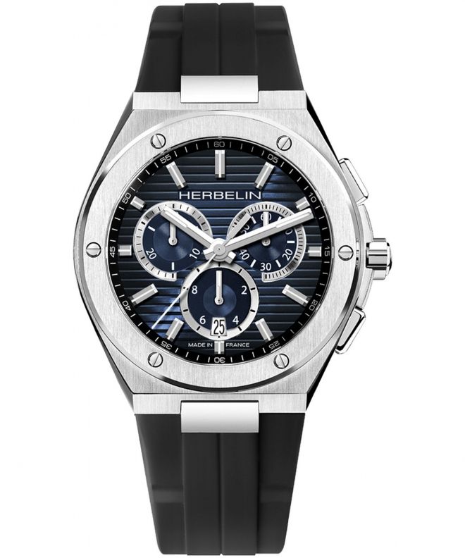 Годинник Чоловічий Herbelin Cap Camarat Chronograph 37645A15CA