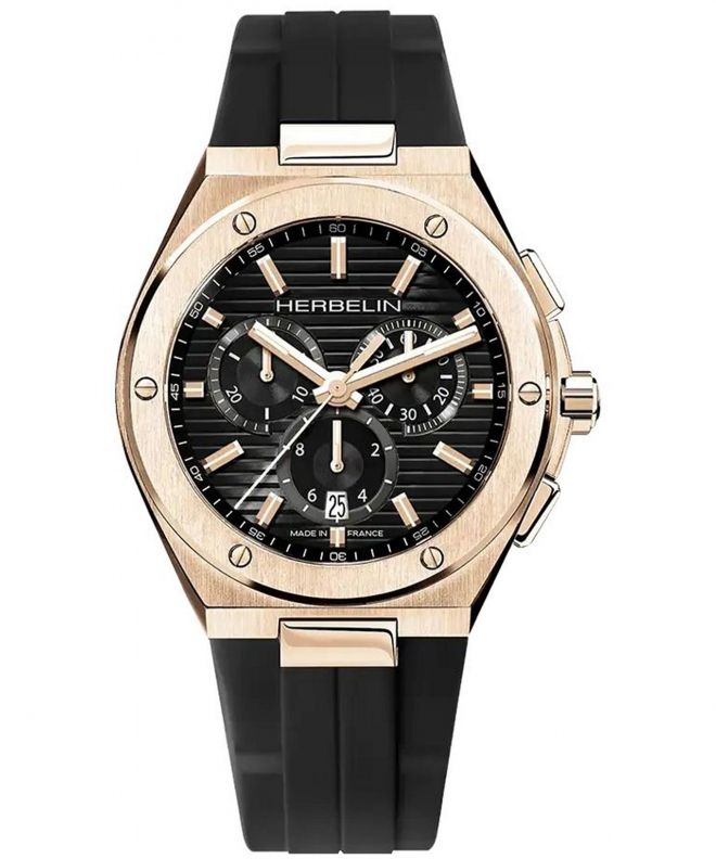 Годинник Чоловічий Herbelin Cap Camarat Chronograph 37645PR14CA