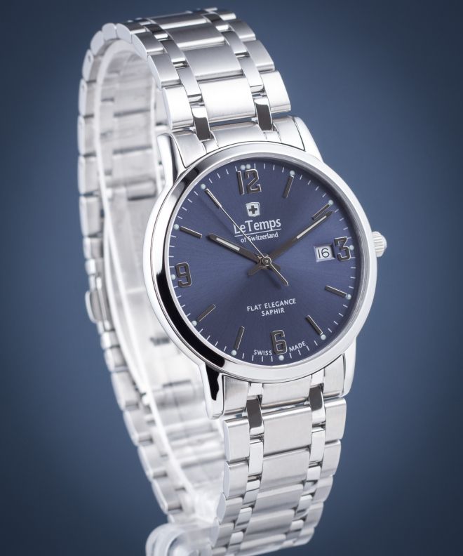 Годинник Чоловічий Le Temps Flat Elegance LT1087.08BS01