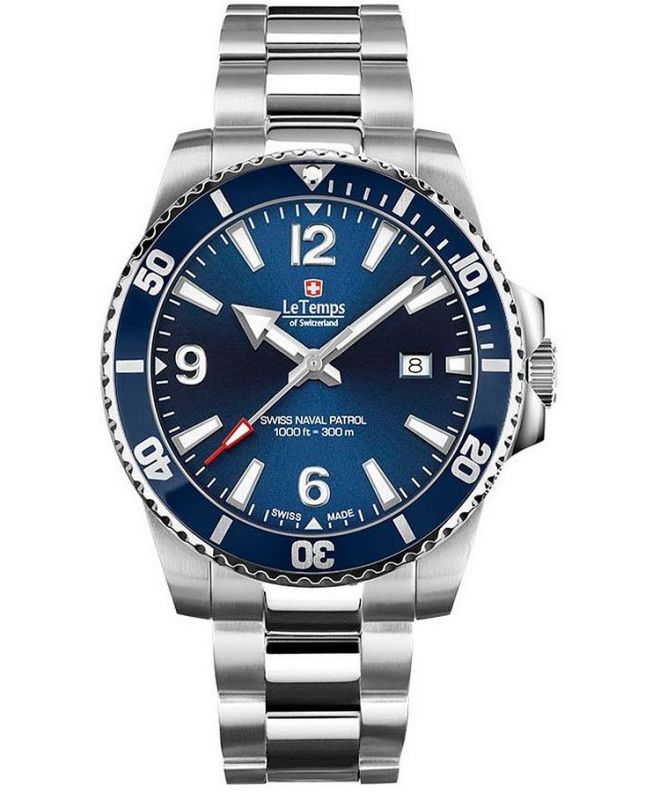 Годинник Чоловічий Le Temps Swiss Naval Patrol LT1043.03BS01