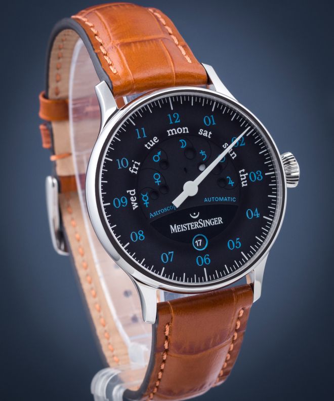 Годинник Чоловічий Meistersinger Astroscope Automatic AS902B_SG03