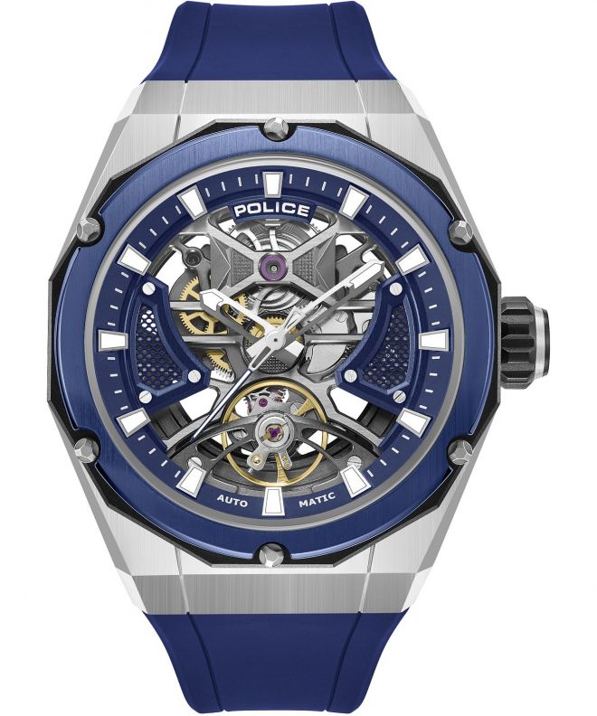 Годинник Чоловічий Police Dayton Skeleton Automatic PEWGR0082304