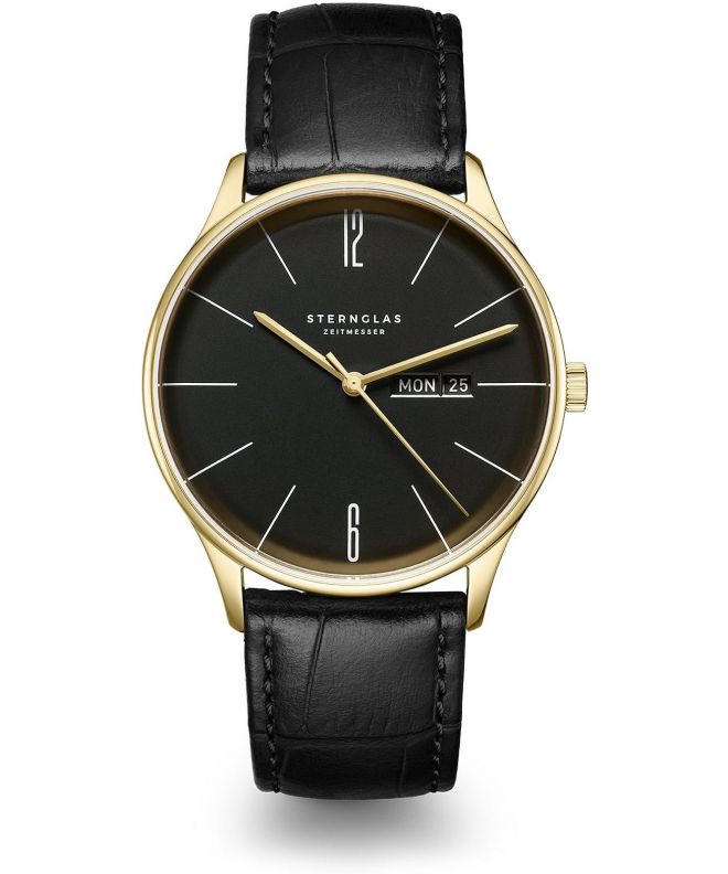 Годинник Чоловічий Sternglas Berlin Metro Piano Black S01-BE04-HE03