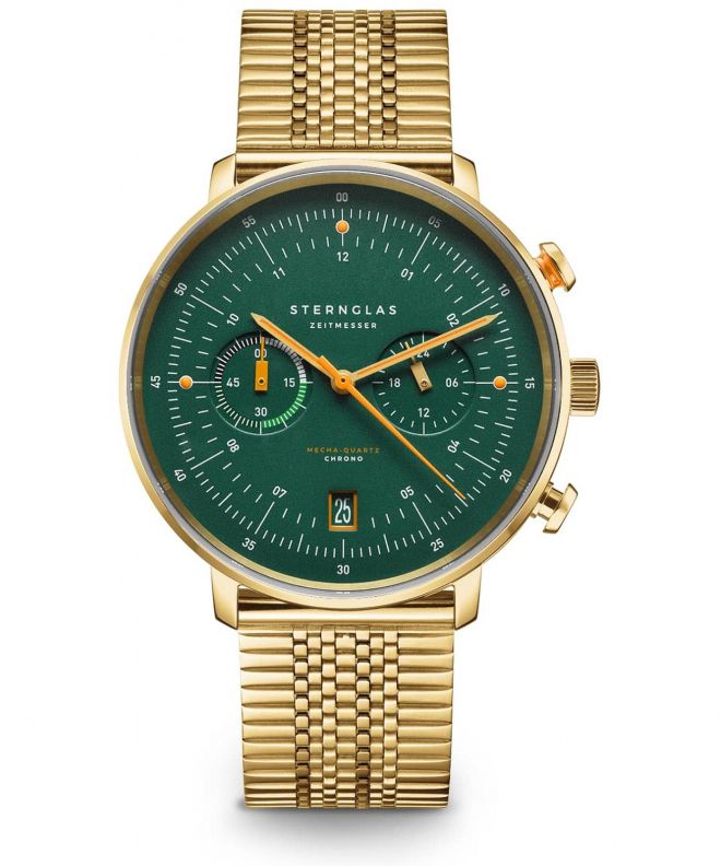 Годинник Чоловічий Sternglas Hamburg Ed Vintage Chronograph S01-HCV22-ME09