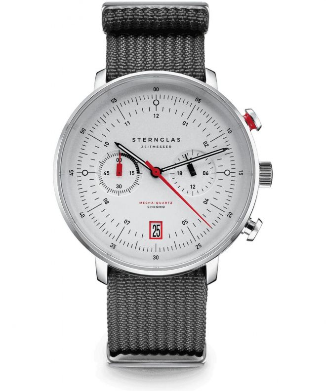 Годинник Чоловічий Sternglas Hamburg Mecha-Quartz Chrono S01-HC10-FI04