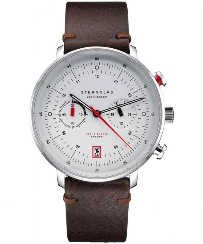 Годинник Чоловічий Sternglas Hamburg Mecha-Quartz Chrono S01-HC10-VI11