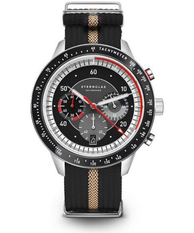Годинник Чоловічий Sternglas Tachymeter 2.0 Chronograph S01-TM03-FI09