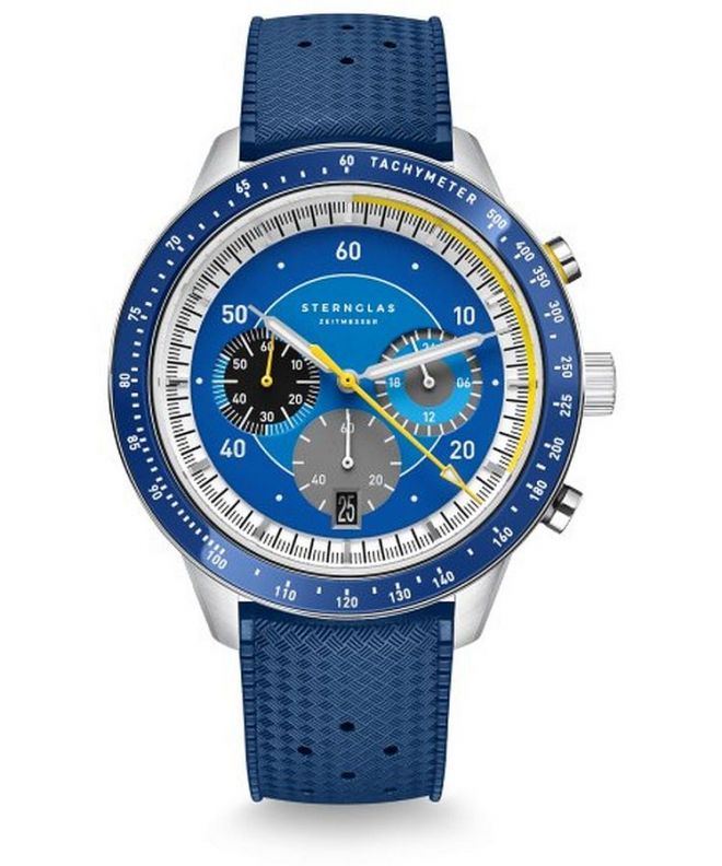 Годинник Чоловічий Sternglas Tachymeter 2.0 Chronograph S01-TM06-KA05