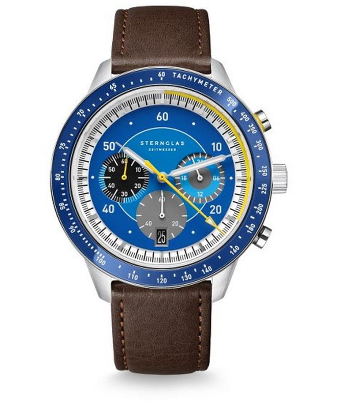 Годинник Чоловічий Sternglas Tachymeter 2.0 Chronograph S01-TM06-MO23