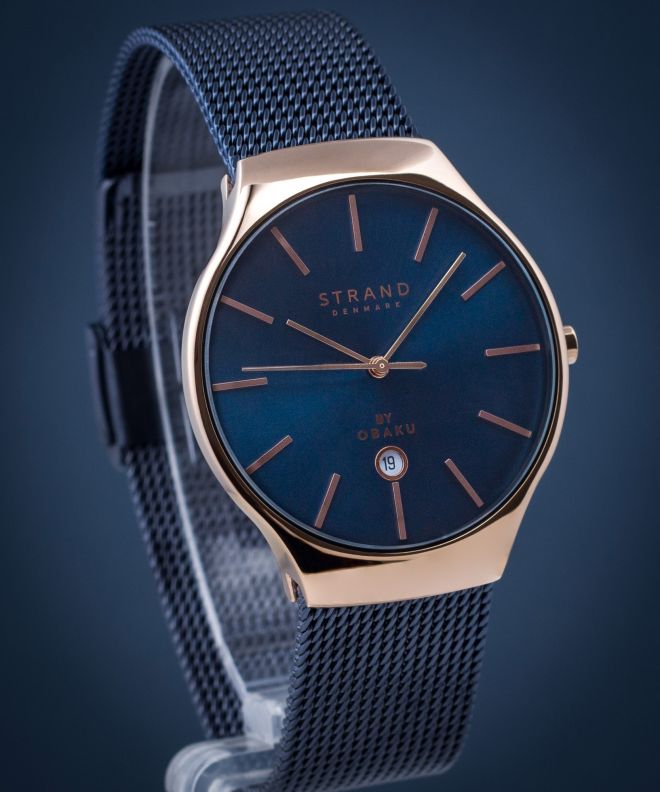 Годинник Чоловічий Strand by Obaku Caspian S701GDVLML