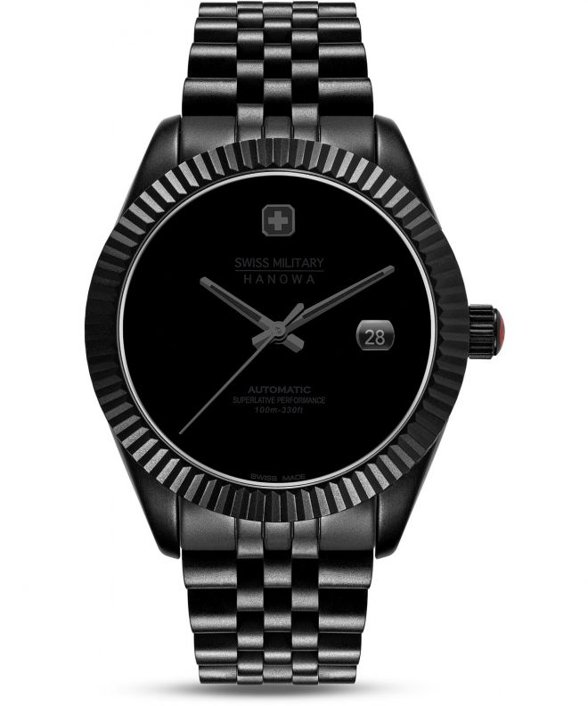 Годинник Чоловічий Swiss Military Hanowa Dark Night Automatic SMWGL0005530