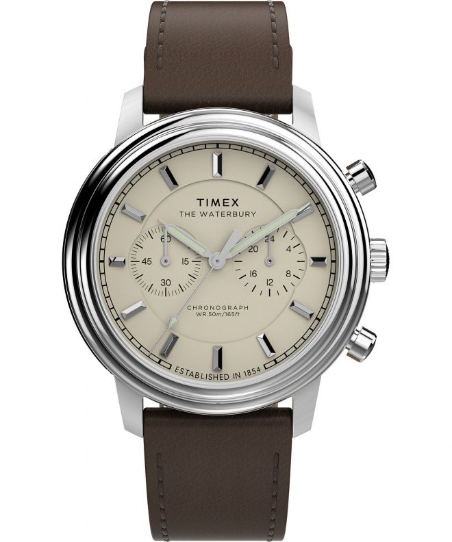 Годинник Чоловічий Timex Waterbury Metropolitan Chronograph TW2Y23500