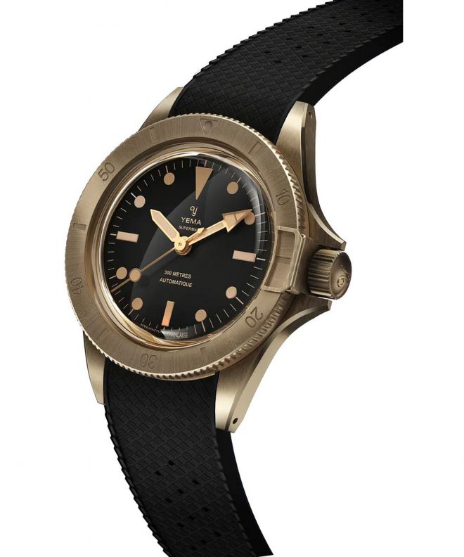 Годинник Чоловічий Yema Superman Bronze CMM.10 Black Limited Edition 11.13.36.ZN.U6