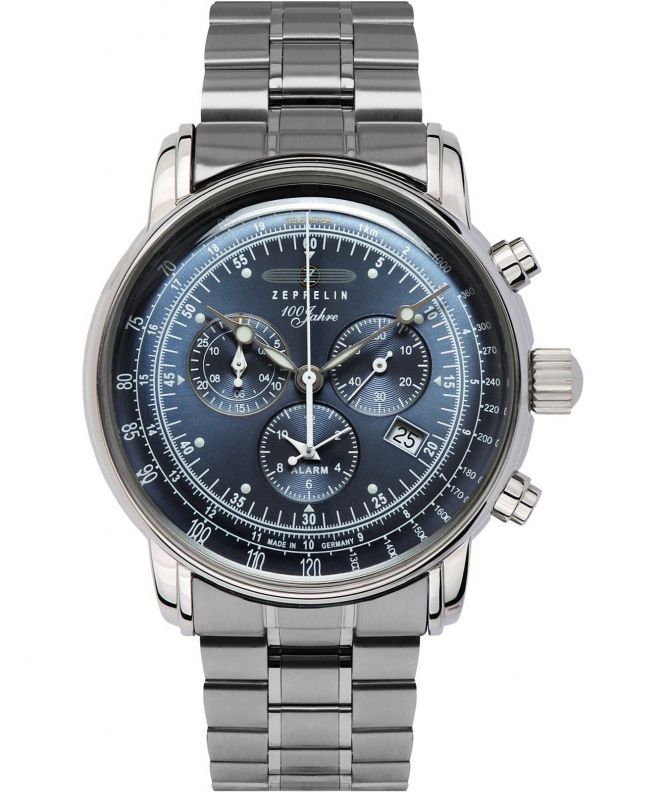 Годинник Чоловічий Zeppelin 100 Jahre Chronograph 7680MB-3 (7680-M-B-3)