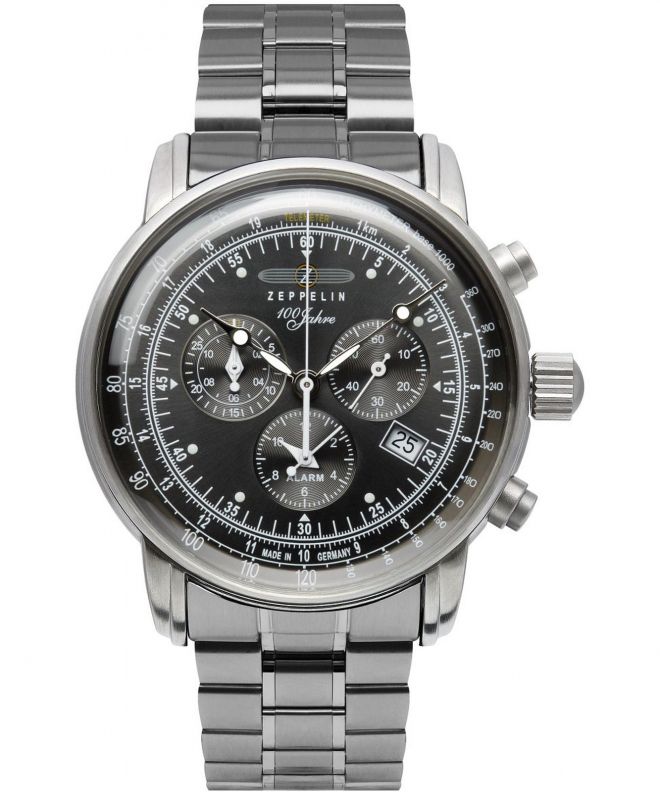 Годинник Чоловічий Zeppelin 100 Jahre Chronograph 7680MB-2 (7680M-B-2)