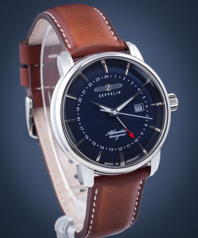Годинник Чоловічий Zeppelin Atlantic Timezone 8442-3
