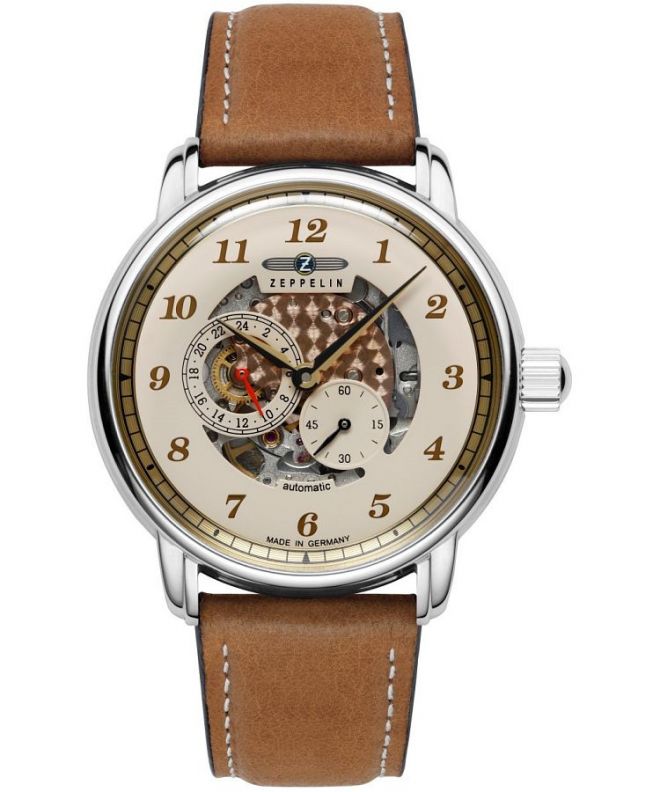 Годинник Чоловічий Zeppelin New Captain's Line Automatic 8658-5 (86585)
